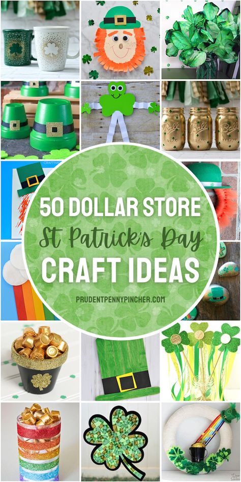 Leprechaun Crafts, Shamrock Crafts, Diy St Patricks Day Decor, Sant Patrick, Clover Craft, Leprechaun Craft, Shamrock Craft, St. Patrick's Day Diy, Fete Saint Patrick