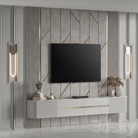 Latest Tv Units For Living Room, Tv Unit Marble Design, Living Room Tv Wall Modern Tv Units, Tv Unit Decor Modern Tv Cabinets, Elegant Tv Wall Design, Led Panel Design Living Rooms, Latest Tv Unit Designs, Mounted Tv Ideas Living Rooms, Living Room Designs India