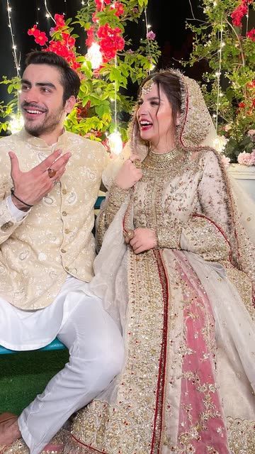 Pakistani Bridal Dress, Couple Wedding Dress, Pakistani Drama, Latest Bridal Dresses, Pakistani Wedding Outfits, White Maxi Skirts, Pakistani Fancy Dresses, Beautiful Pakistani Dresses, Pakistani Bridal Dresses