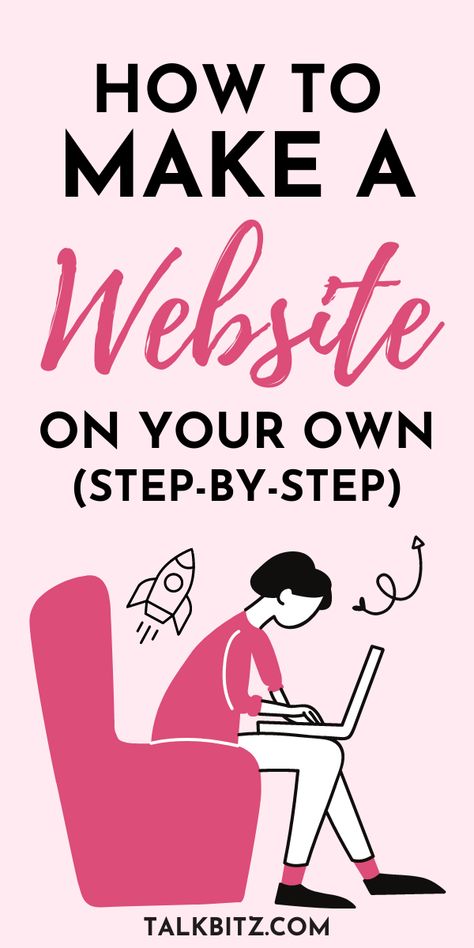 How to Make a Website Starting A Website For Your Business, How To Make Your Own Website, How To Design A Website, How To Create A Website For Free, How To Build A Website For Free, How To Create A Website, How To Make A Website, Create Free Website, Buissnes Ideas