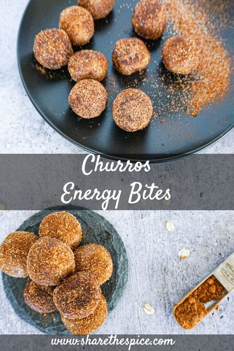 Caramel Apple Energy Bites, Fall Energy Bites, Energy Balls With Maple Syrup, Churro Protein Balls, Fiber Balls, Oat Bites, 2024 Meals, Oatmeal Bites, Brown Sugar Oatmeal