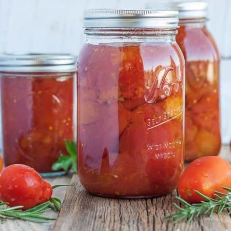 Canning Whole Tomatoes - Sustainable Cooks Preserving Tomatoes, Canning Rack, Lemon Juice Uses, Canning Whole Tomatoes, Water Bath Canning, Pressure Canner, Canning Lids, Hot Pack, Pressure Canning