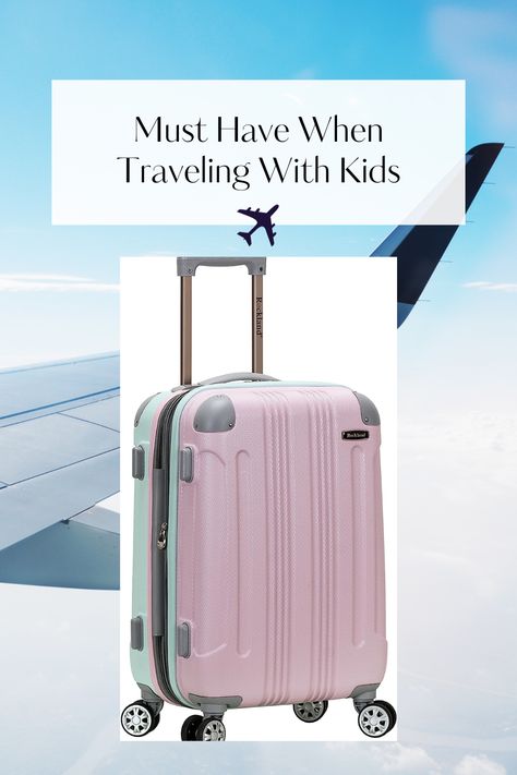 Luggage For Kids, Girls Luggage, Spinner Wheel, Traveling With Kids, Best Carry On Luggage, Carry On Suitcase, Easy Travel, Carry On Luggage, Suitcases