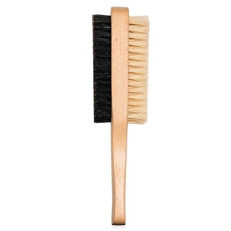 Amazon.com : GranNaturals Double Sided Boar Bristle Hair Brush - Soft Hard Finishing & Smoothing Hairbrush for Slick Back Hair to Style, Polish, & Lay Down Hair Flat to Create a Sleek Hairstyle for Bun, Slickback : Beauty & Personal Care Hairstyle For Bun, Smoothing Brush, Sleek Hairstyle, Slick Back Hair, Bristle Hair Brush, Bff Christmas, Boar Bristle Hair Brush, Hair Kit, Sleek Bun