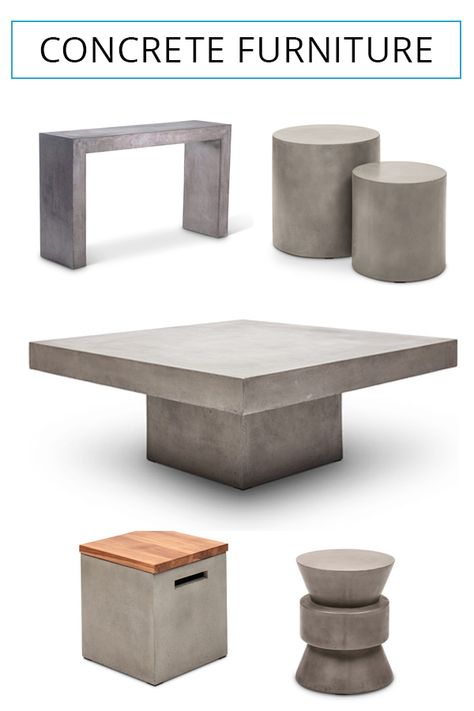 Concrete Furniture Indoor, Cement Furniture Indoor, Cement Stool Diy, Cement Furniture Outdoor, Concrete Furniture Outdoor, Concrete Furniture Interior, Concrete Furniture Diy, Concrete Patio Furniture, Concrete Sofa