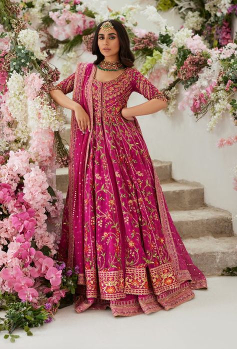 Buy Pakistani Indian Bridal Wear, Wedding Party Dresses, Bridal Lehengas, Bridal Lehenga Choli, Chiffon & Lawn Dresses with Fast Shipping On Time Delivery.