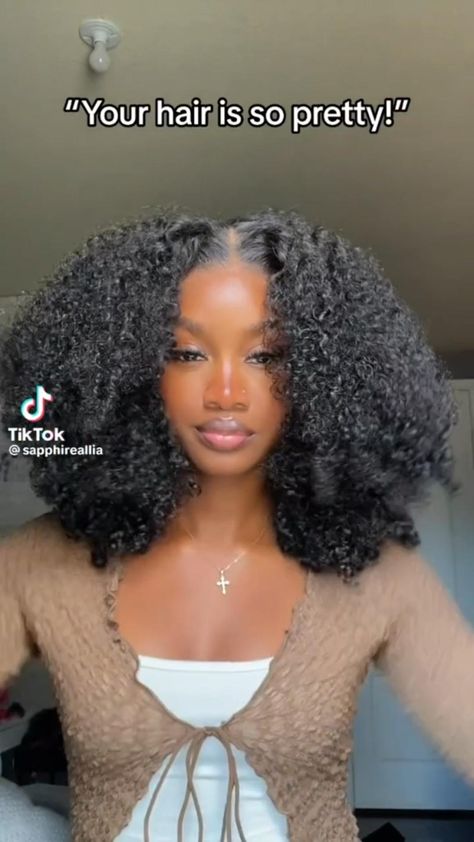 Curly Fro Sew In, Afro Lace Front Wigs, Hair Styles For Round Faces Black Women, Glueless Curly Wigs For Black Women, Natural Glueless Wigs, Curly Wig Aesthetic, Natural Hair Weaves Black Women, 4c Wigs For Black Women, Curly Glueless Wigs Black Women