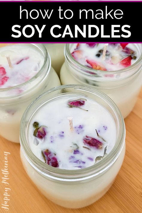 Candle Hacks, Soy Candles Diy, Diy Soy Candle, Make Soy Candles, Candle Scents Recipes, Candle Board, Oil Lanterns, Candle Making Recipes, Soy Wax Candles Diy