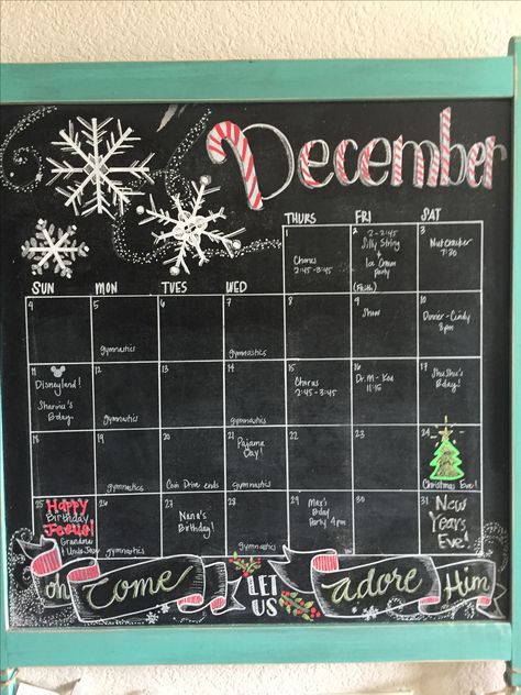 December chalkboard. Christmas calendar Christmas White Board Calendar, Chalkboard Calendar Wall, Christmas Whiteboard Calendar Ideas, Christmas Calendar Whiteboard, December Calendar 2023 Whiteboard, Christmas Chalkboard Calendar, December Chalk Calendar, December Dry Erase Calendar Ideas, December Whiteboard Calendar