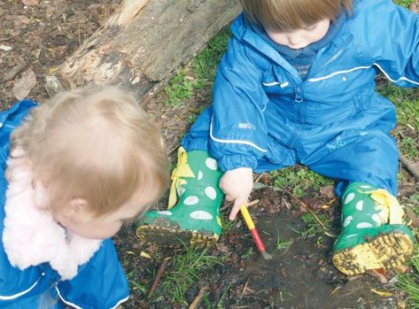 Forest School for Babies Forest Preschool, Outdoor Kids Play Area, Activities For Babies, Early Years Teacher, Forest School Activities, Childcare Business, Forest Baby, Outdoor Baby, Outdoor Classroom