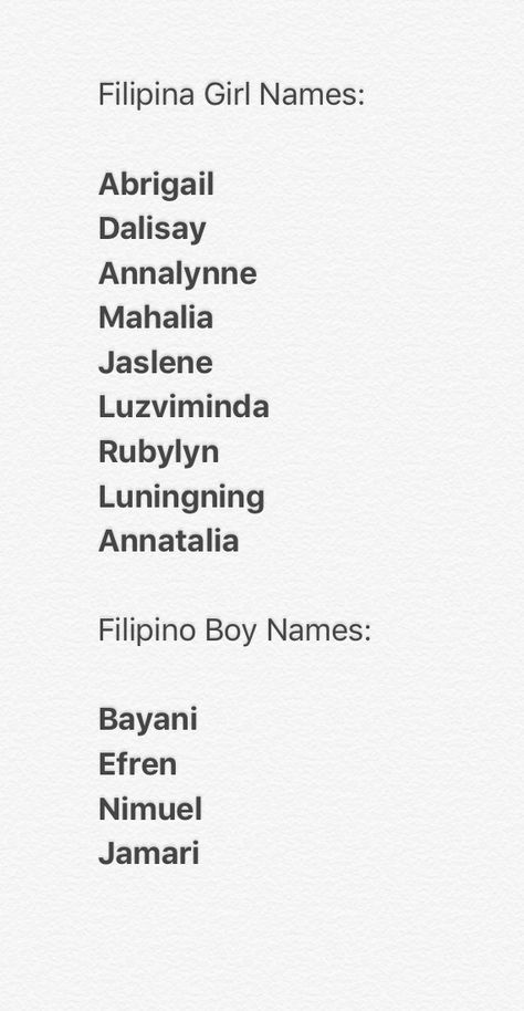 Filipino/ Filipina Names Surnames Ideas Filipino, Last Names For Characters Filipino, Filipino Names Girl, Filipino Names With Meaning, Filipina Names, Filipino Surnames For Characters, Filipino Names Boy, Islander Names, Filipino Surnames