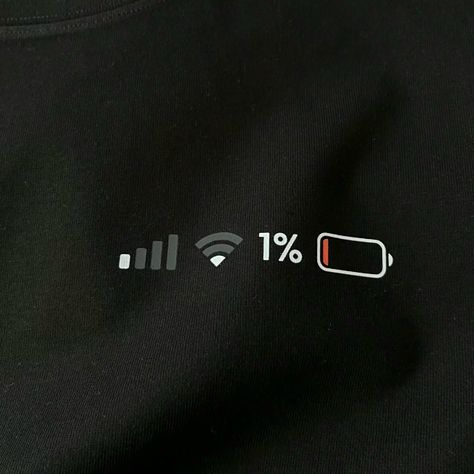 Can you tolerate one percent of battery not being charged? #tshirts #tshirt #tshirtdesign One Percent, April 22, Tshirt Designs, Feelings, On Instagram, Quick Saves, Instagram