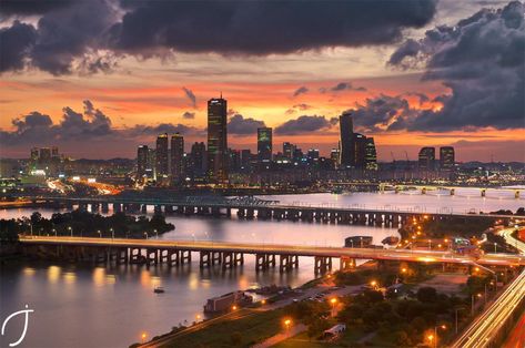 Han River Wallpapers - Wallpaper Cave Korea Południowa, River Sunset, Han River, Night Scenery, Landscape Background, Korea Travel, Travel South, Wallpaper Cave, Seoul Korea