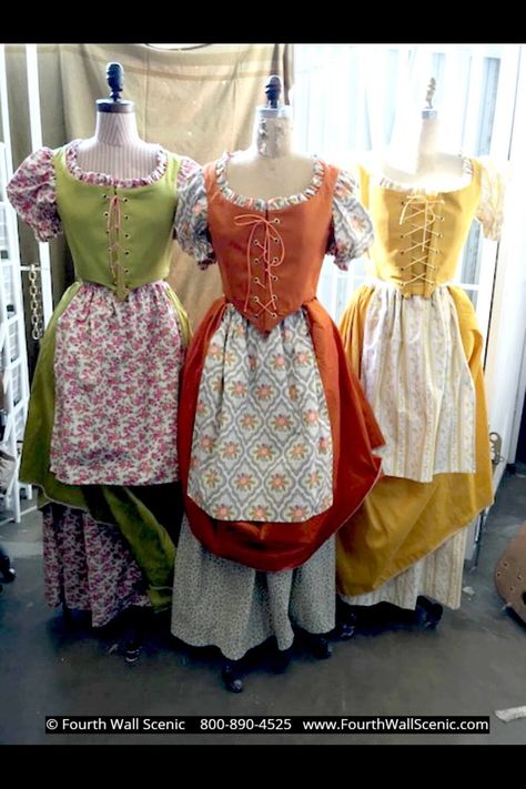 Silly Girls Cinderella Pantomime Costumes, Beauty And The Beast Jr Costumes, Something Rotten Costumes, Beauty And The Beast Musical Costumes, 1700's Costume, Diy Beauty And The Beast Costumes, Panto Costumes, Beauty And The Beast Costumes, Cinderella Play