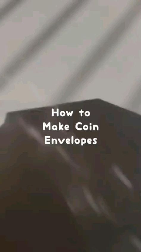 DIY Envelope Coin Sized 😍 #diy #envelopes | Diy paper crafts decoration, Diy creative crafts, Paper craft diy projects Hadiah Diy, Coin Envelopes, Kraf Kertas, Diy Crafts For Teens, Instruções Origami, Diy Envelope, Pinterest Diy Crafts, Paper Craft Diy Projects, Diy Paper Crafts Decoration