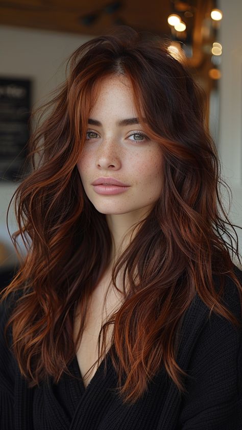 Sultry and Sophisticated: 25 Dark Brown Hair Color Ideas to Try Now Rambut Brunette, Braided Hairdo, Red Brown Hair, Fall Hair Trends, Hair Color Auburn, Dark Brown Hair Color, Auburn Hair, Hair Inspiration Color, Hair Inspo Color