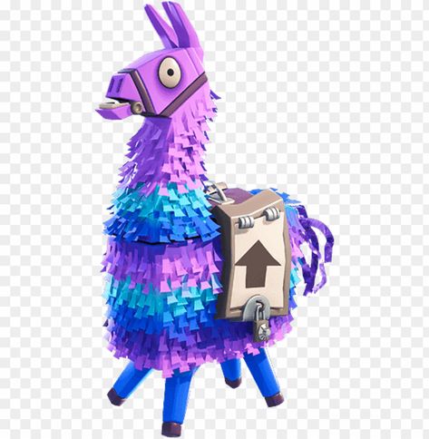 Fortnite Save The World, Pinata Ideas, Fortnite Llama, Background Png Images, Cheer Posters, Piñata Ideas, Birthday Party Tables, Cake Pictures, Clear Background