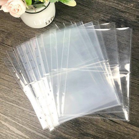 Description 100% brand new and high quality Material : PP Suit for Standard A5 binder Sleeves size :15.2*19.8cm, (one-sided) Notice : Please check whether the sleeves size suit for your binder before placing order. Package: 10pcs A5 sleeves (cards and binder are not included) Color: Multicolor. Binder Pockets, Photo Binder, Binder Accessories, A5 Binder, Photo Sleeve, Lomo Card, Binder Folder, Card Files, Card Sleeves