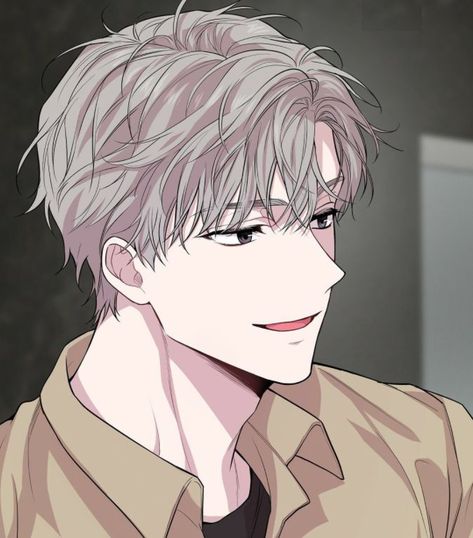 Blonde Hair Anime Boy, Passion Manhwa, Anime Monochrome, Manga Boy, Drawing Base, Manhwa Manga, Anime Icons, Anime Boy, Anime Guys