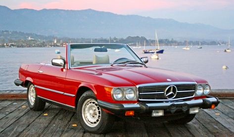 1980 Convertible Mercedes 450SL 70s Mercedes, 80s Mercedes, Red Mercedes, Mercedes Convertible, Mercedes Benz Convertible, Old Mercedes, Cars Mercedes, Mercedes Sls, Convertible Car