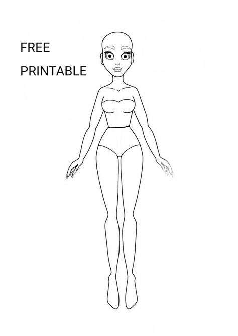 Kate Made Paper Doll Printable, Kate Made Paper Doll, Lol Paper Dolls Printable Free, Princess Paper Dolls Printable, Paper Doll Printable, Kate Made, Printable Diy Crafts, Princess Paper Dolls, Free Printable Paper Dolls