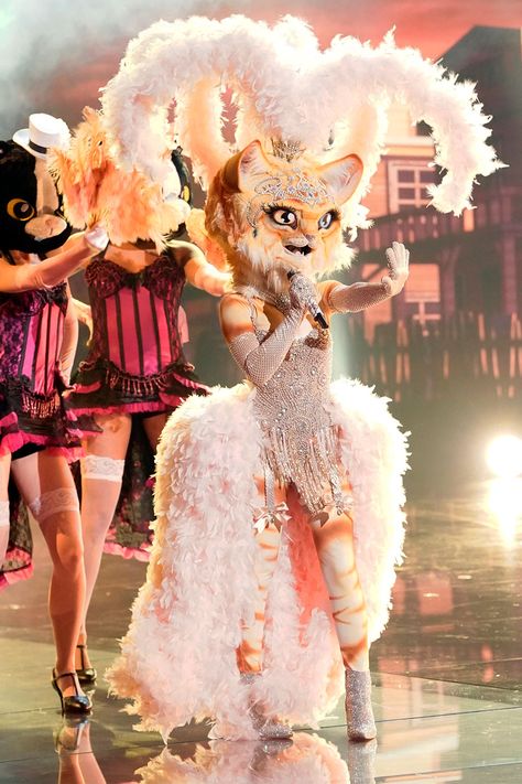 Masked Singer Costume Ideas, The Masked Singer Costumes, Masked Singer Costumes, Singers Costumes Ideas, Singer Costumes, Tiger Costume, Jackie Evancho, The Masked Singer, Oktoberfest Outfit