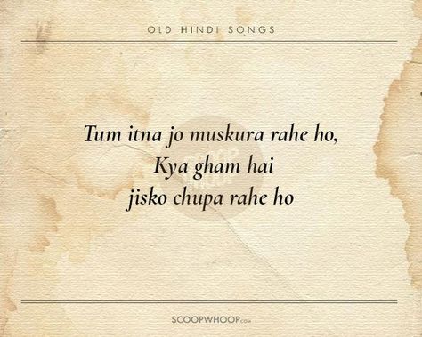 20 Beautiful Verses From Old Hindi Songs That Are Tailor-Made Advice For Our Generation Song Captions For Instagram, Hindi Songs Captions For Instagram, Hindi Song Captions, Songs Captions, Instagram Captions Songs, Song Captions, Caption Lyrics, Old Song Lyrics, Hindi Old Songs