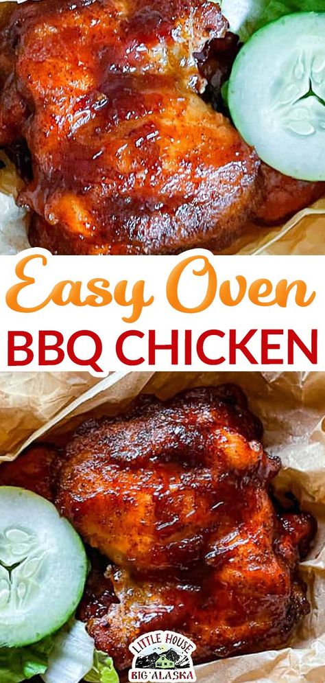 Chicken With Bbq Sauce In Oven, Bbq Chicken Thigh Recipes Oven, Best Oven Bbq Chicken, Baked Barbecue Chicken Recipes, How To Make Barbecue Chicken In The Oven, Oven Bar B Que Chicken Recipes, Bake Barbeque Chicken Oven, Barbeque Chicken In Oven, Chicken Thigh Barbeque Recipes