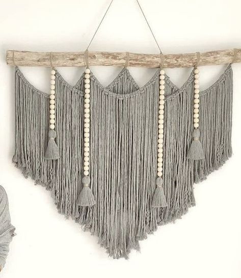 Simpul Makrame, Pola Macrame, Macrame Wall Hanging Tutorial, Macrame Knots Tutorial, Makramee Diy, Yarn Wall Art, Boho Crafts Diy, Diy Boho Decor, Macrame Knots Pattern