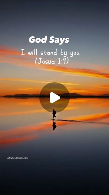 Rhythms of Spiritual Life on Instagram: "God says: I will stand by you (Joshua 1:9) #worship #Gospel #lyrics #christiansong #jesus #God #foryou #reels #explore #fyp #trending" Joshua 9, Gospel Lyrics, Gospel Song Lyrics, Mindfulness Journal Prompts, Jesus Songs, Joshua 1, God Says, Reels Instagram, Gospel Song