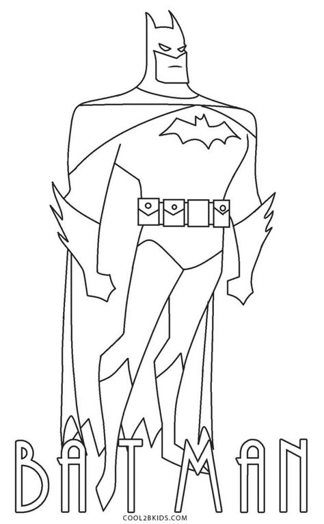 Free Printable Batman Coloring Pages For Kids Superman Coloring Pages, Batman Coloring, Logo Batman, Batman Coloring Pages, Superhero Coloring Pages, Spiderman Coloring, Superhero Coloring, Monster Coloring Pages, Batman Kids