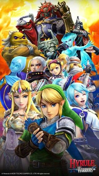 Legend Of Zelda Hyrule Warriors, Hyrule Warriors Link, Nintendo Artwork, Zelda Hyrule Warriors, Princesa Zelda, The Wind Waker, Warriors Game, Warriors Wallpaper, Pixel Art Templates