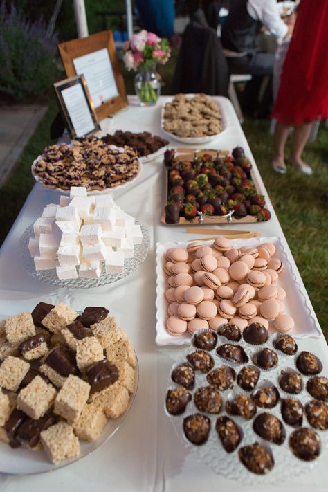 Brunch Dessert Table, Cookie Table Wedding, Pastry Table, Classic Outdoor Wedding, Horticulture Garden, Blacksburg Virginia, Wedding Snacks, Homemade Cookie, Breakfast Photography