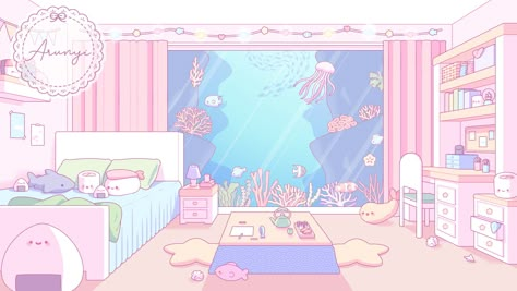 vtuber room commissions  Source: arunyi #my art #art #artist #anime #manga #cute #kawaii #pastel #sanrio #kuromi #my melody #jirai kei #background #room #deco #decor #vtuber Cute Kawaii Backgrounds Laptop, Vtuber Room Background, Cute Pastel Wallpaper Desktop, Pink Kawaii Wallpaper Pc, Cute Wallpaper Backgrounds Desktop, Cute Wallpaper Computer, Vtuber Background Room, Pastel Wallpaper Desktop, Sanrio Laptop Wallpaper