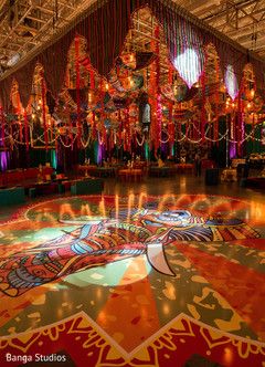 Jaggo Night Decoration, Garba Theme Decor, Modern Sangeet Decor, Sangeet Decoration Night Indoor, Mehendi Stage, Banquet Themes, Sangeet Decoration, Outdoor Wedding Reception Decorations, Bollywood Theme Party