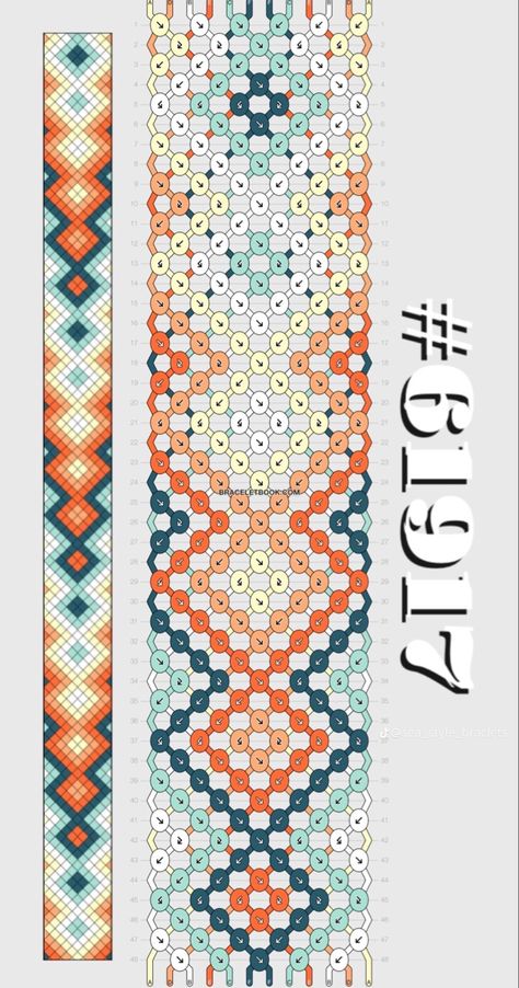 Five Color Bracelet Patterns, Bracelet Patterns 6 Colors, 6 Color Bracelet Patterns, Fall Friendship Bracelets Colors, How To Make Bracelets With Thread And Beads, 12 String Bracelet Pattern, Five Color Friendship Bracelet Patterns, Arrowhead Friendship Bracelet Pattern, Aztec Bracelet Pattern