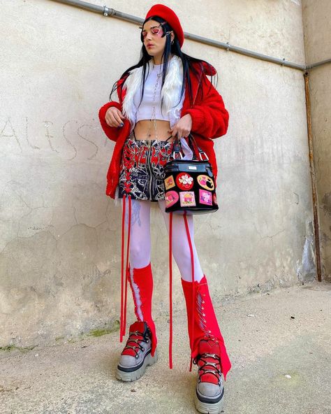 Queer Maximalism, Quirky Fashion, Fashionista Clothes, Maximalism, Alt Fashion, Harajuku Fashion, Colourful Outfits, Colorful Fashion, Fashion Inspo Outfits