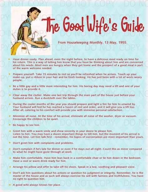 Bridal Shower Display, The Good Wife's Guide, Retro Bridal Showers, Vintage Housewife, Happy Housewife, Etiquette And Manners, Themed Bridal Shower, Retro Housewife, Good Wife