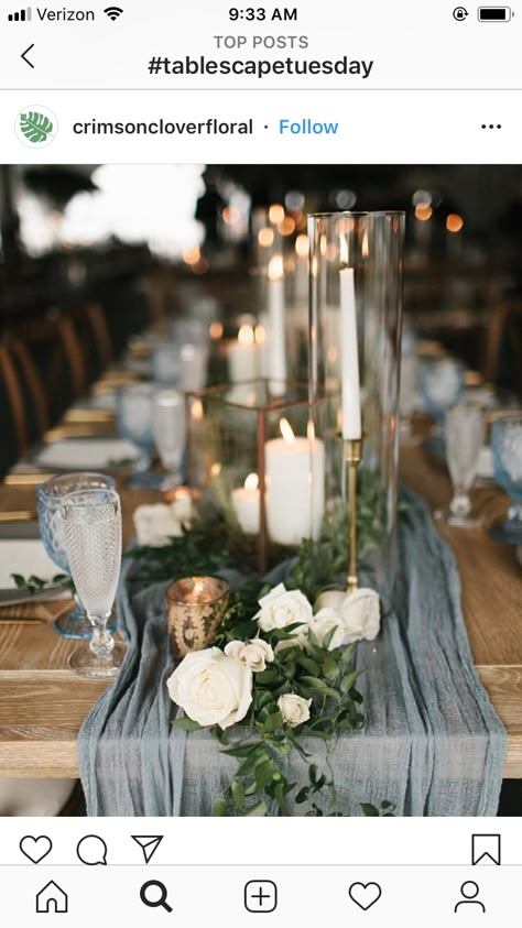 Masculine Wedding Florals, Ivy Wedding, Candles And Flowers, Taylor Wedding, 2025 Wedding, Sage Wedding, Blue Themed Wedding, Sage Green Wedding, Farm Tables