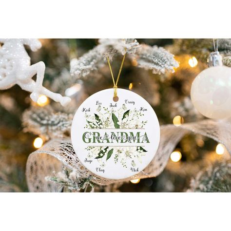 Check more at https://fancustomize.com/product/personalized-name-mom-grandma-and-kids-we-love-you-ceramic-ornament-custom-gift-for-mom-grandma-mom-grandma-christmas-ornament-gift-qftz3200902/ Grandma Christmas Ornament, 3d Clothing, Grandma Christmas, Grandmas Christmas, Christmas Ornaments Gifts, Mom And Grandma, Ornament Gifts, Ceramic Ornaments, Gift For Mom