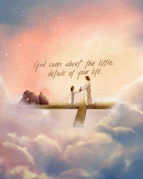 Dont Tell God How Big Your Problem Is, New Heaven And New Earth, Blessed Wallpaper, Luke 12, Bible Quotes Images, Catholic Images, Prophetic Art, Gods Girl, Cute Words