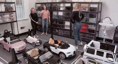 Messy Garage, Khloe Kardashian House, Kylie Kardashian, Calabasas Homes, Jessica Pare, Kardashian Home, Khloe K, Home Edit, The Home Edit