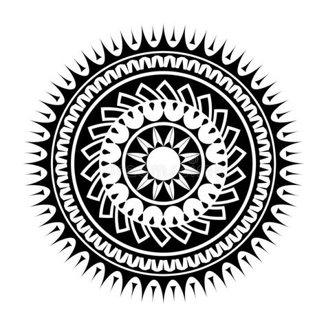 Circle Face, Circle Tattoo, Circle Tattoos, Maori Tattoo Designs, Mandala Vector, Maori Art, Maori Tattoo, Face Tattoo, Circle Design