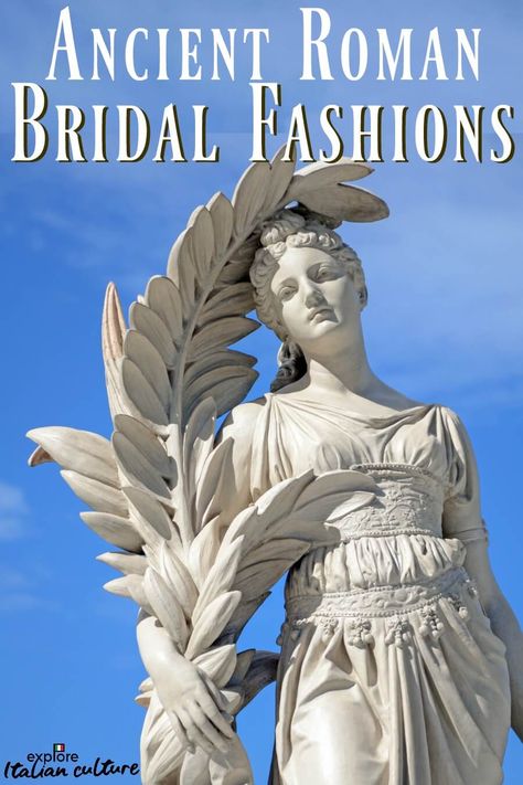 Ancient Roman Wedding, Ancient Rome Fashion, Roman Wedding, Wedding White Dress, Italian Bride, Greek Wedding Dresses, Roman Hairstyles, Boho Wedding Guest, Rome History