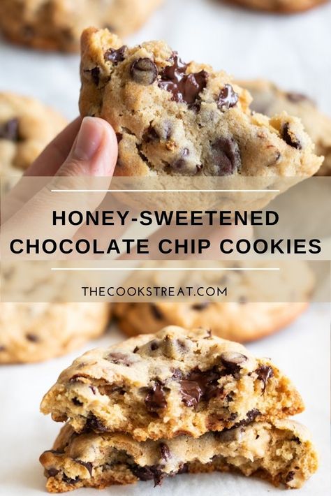 Honey Cookies Recipe, Recipe Using Honey, No Sugar Desserts, Honey Dessert, Honey Cookies, Baking With Honey, Desserts Vegan, Honey Recipes, Sugar Free Desserts