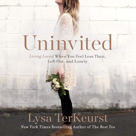 Audiobooks for Women - Uninvited by Lysa TerKeurst - Please visit: https://christianaudio.com/uninvited-lysa-terkeurst-audiobook-download Uninvited Lysa Terkeurst, Childhood Abandonment, Best Motivational Books, Lysa Terkeurst, Feeling Left Out, Forever Book, Personal Development Books, Motivational Books, Audible Books