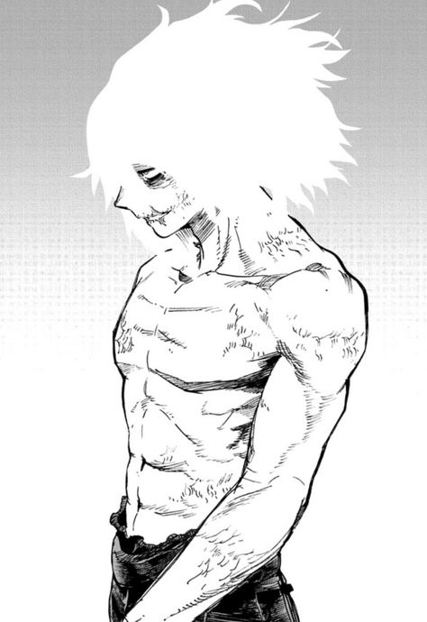 Mha Manga Panels Shigaraki, My Hero Shigaraki, Shigaraki Side Profile, White Hair Shigaraki, Shigaraki Compression Shirt, Shigaraki Sketch, Shigaraki Tattoo, Shigaraki Manga Panels, Manga Shigaraki