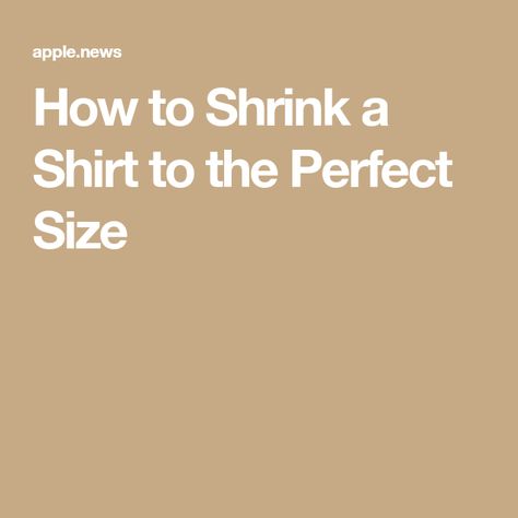 How to Shrink a Shirt to the Perfect Size How To Shrink A Shirt, Funky Clothes, Shirt Hacks, Funky Outfits, Who What Wear, Cotton Shirt, Shoe Laces, T Shirts, How To Wear