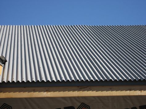 Corrugated Tin Roof, Moanalua Gardens, Caribbean Market, Roof Idea, Corrugated Metal Roofing, Metal Shed Roof, Metal Roof Paint, Roof Texture, Steel Roof Panels