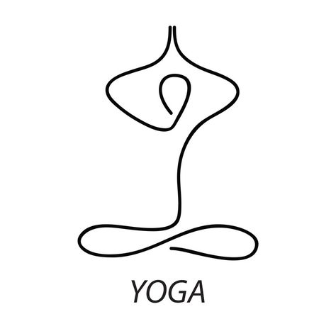 EVERYTHING YOU NEED TO KNOW BEFORE STARTING THE YOGA PRACTICE Yoga Vector, Yoga Words, Yoga Kunst, Yoga Drawing, Yoga Tattoos, Yoga Tree, Yoga Symbols, Yoga Images, Yoga Illustration